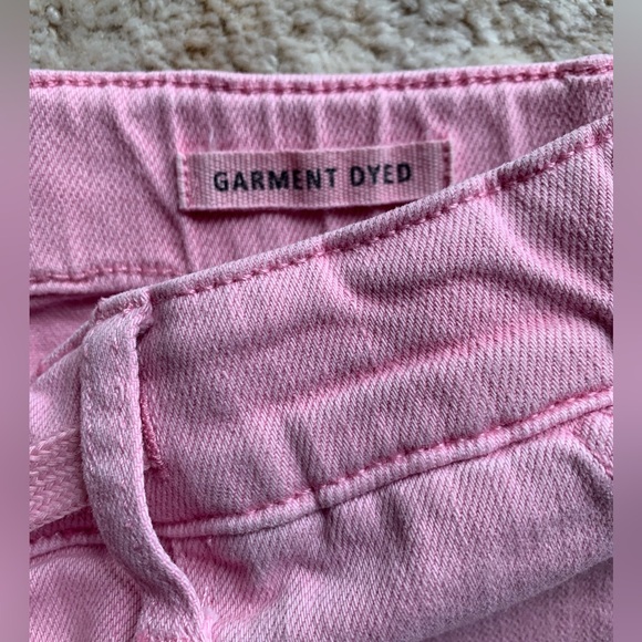 EUC JUDY BLUE LOS ANGELES PINK GARMENT DYED HI-RISE JOGGER JEANS IN SIZE 9/29 - Picture 13 of 15